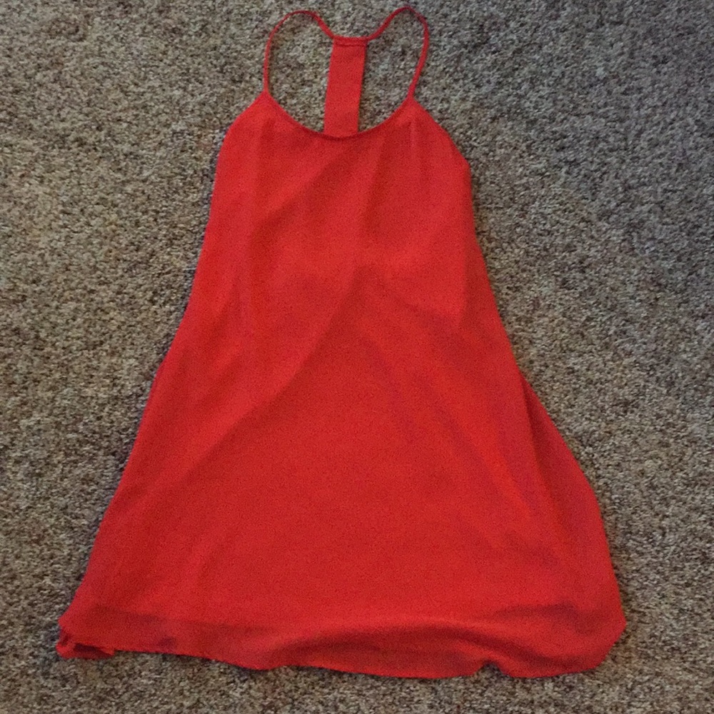 Lulu's Bright Red Dress
